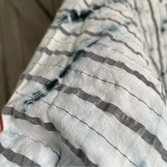 Navy Tie‎ Dye Fairy Hem Tunic whimsical boho handkerchief Whimsigoth XL - Picture 7 of 14